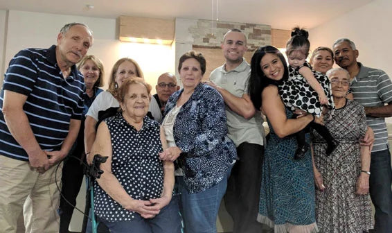 The Golden After 50 family, three generations together